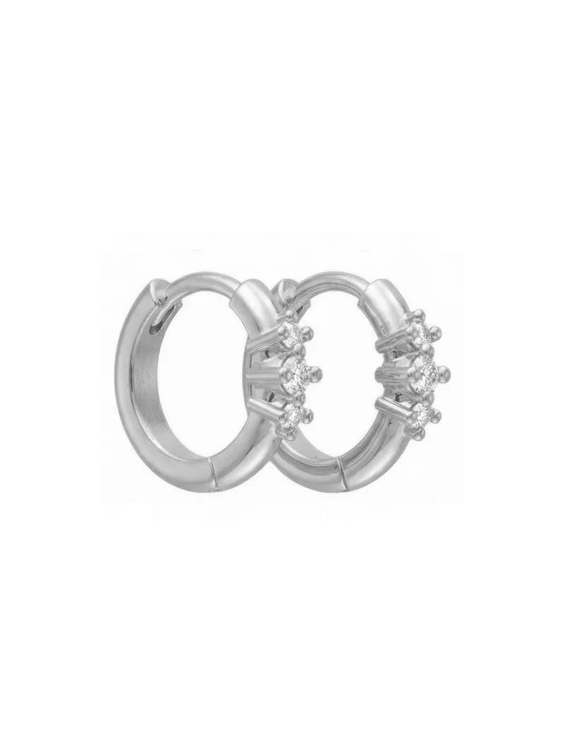Argollas Demi Plata