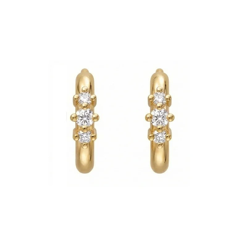 Argollas Demi Oro