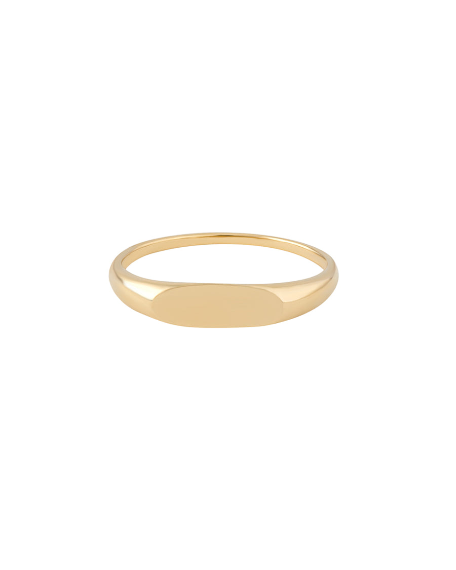 Anillo Sello Oro 14 K