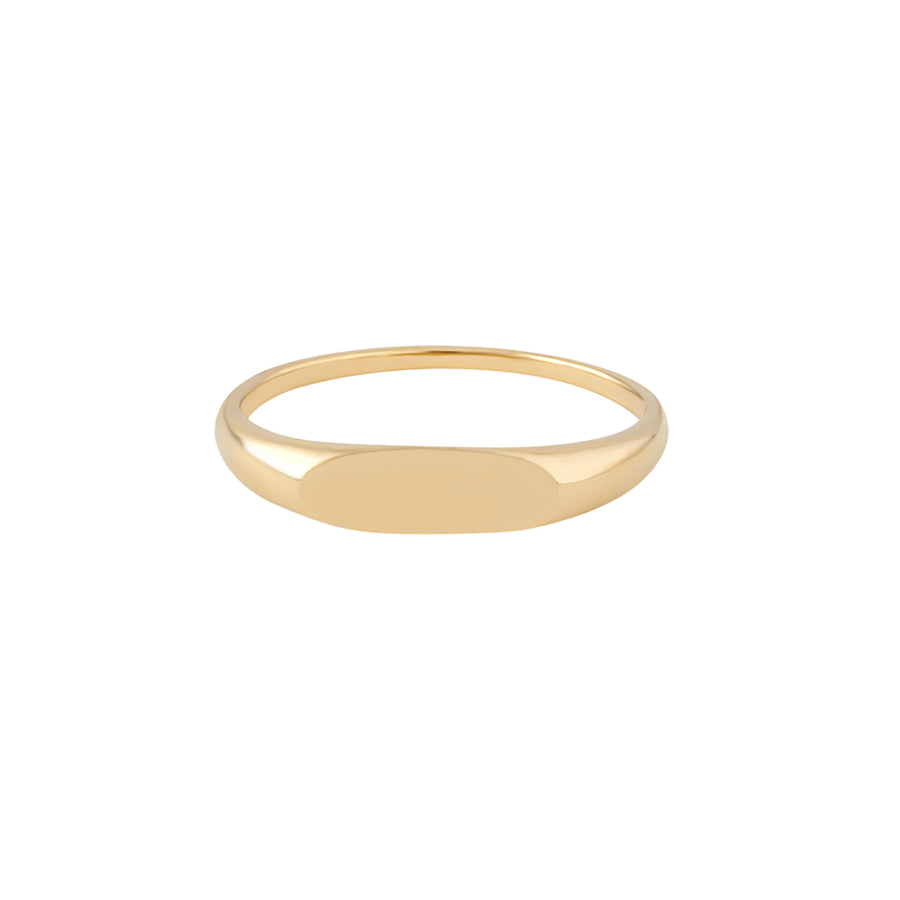 Anillo Sello Oro 14 K