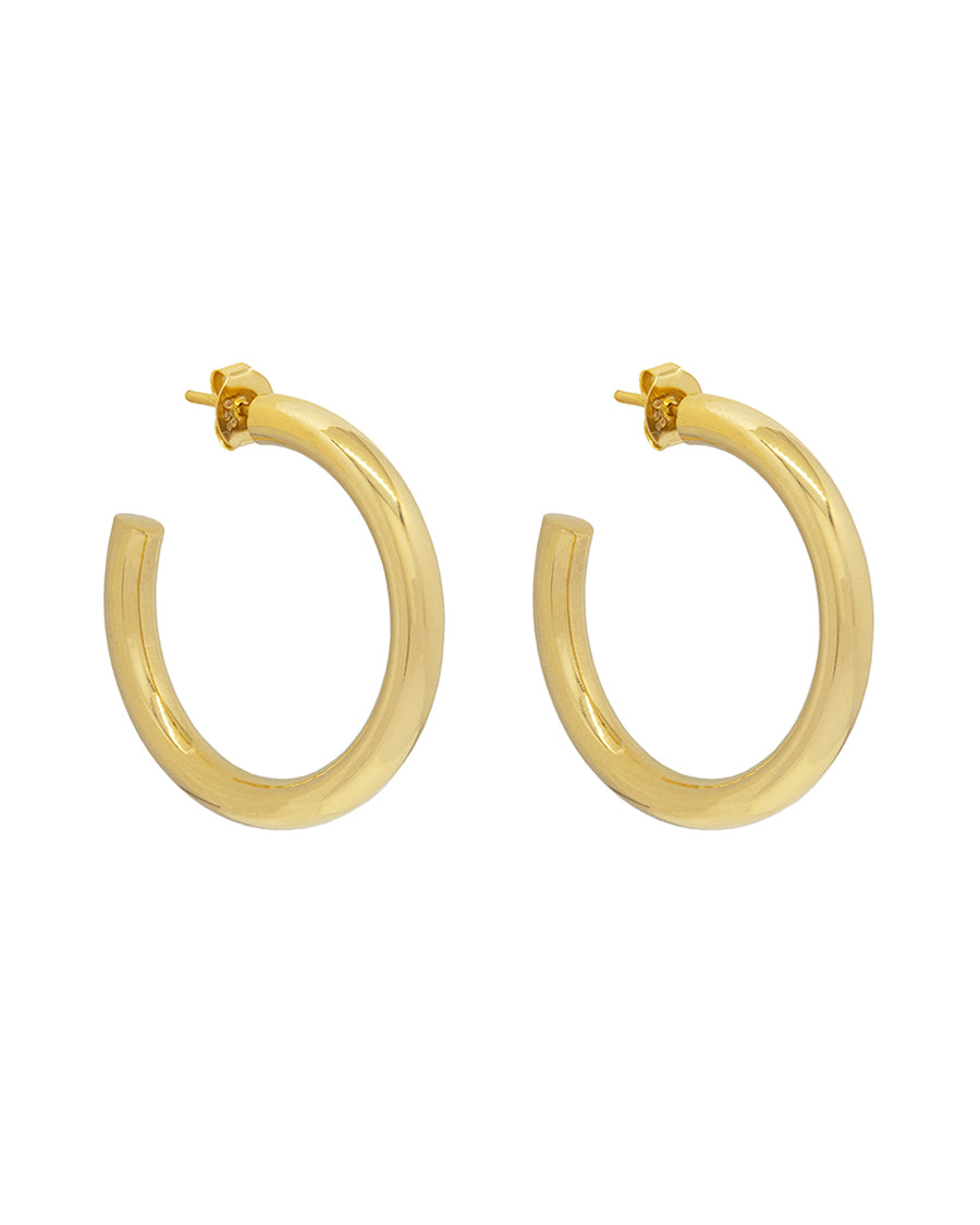 Argollas Tubo XL Oro