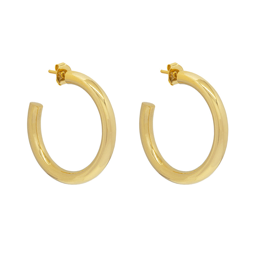 Argollas Tubo XL Oro