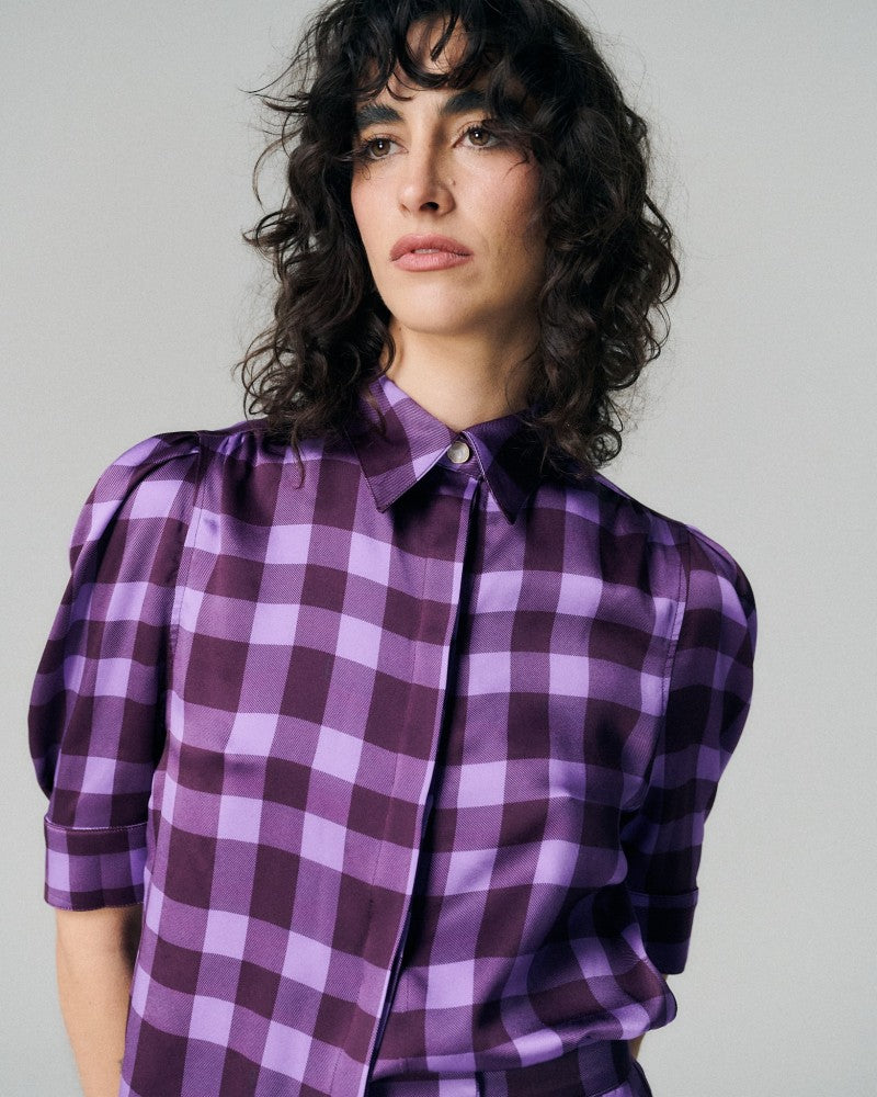 Blusa Cindy Tartan