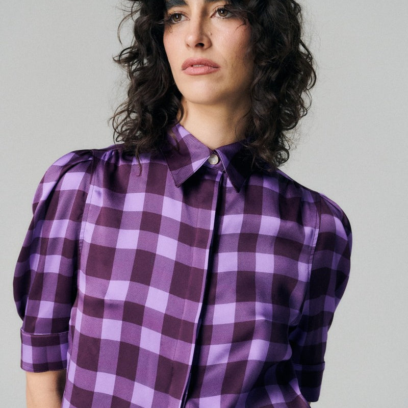 Blusa Cindy Tartan