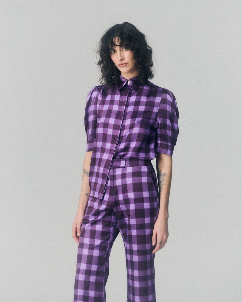 Blusa Cindy Tartan