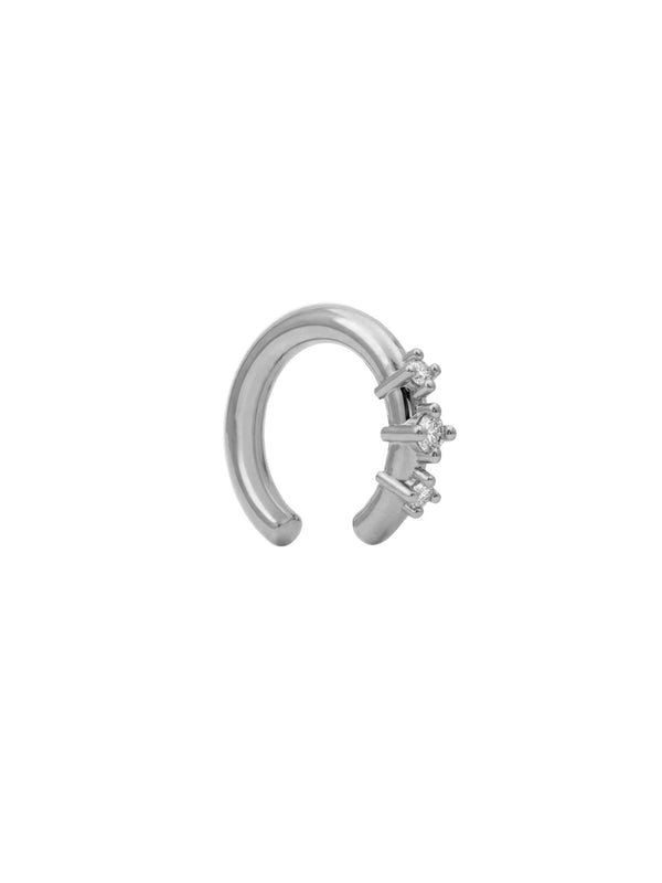Ear Cuff Demi Plata