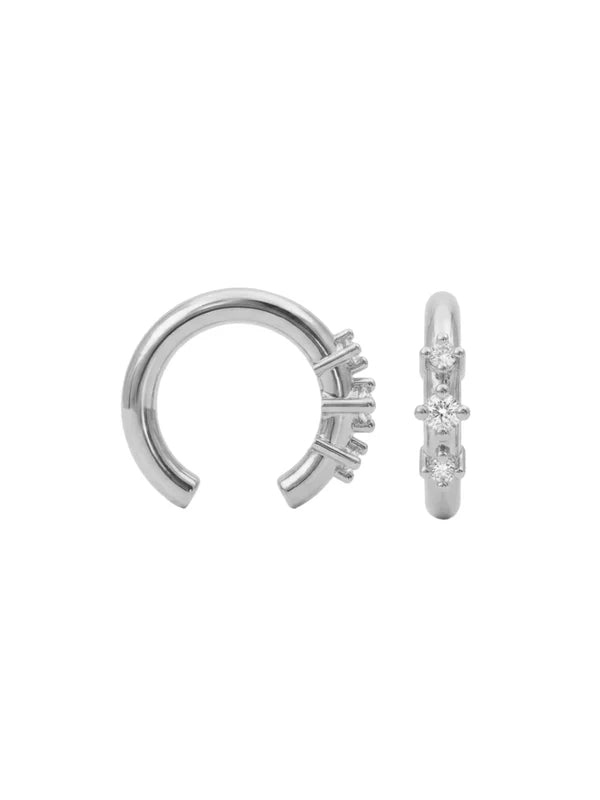 Ear Cuff Demi Plata