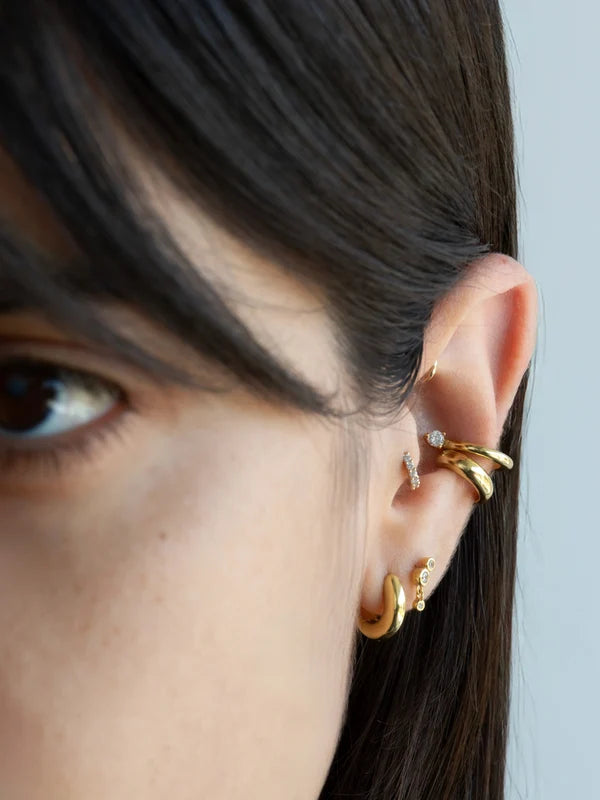 Piercing 925 Hydra Plata Izquierdo