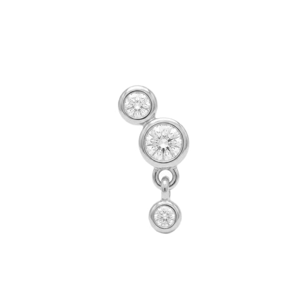 Piercing 925 Hydra Plata Izquierdo