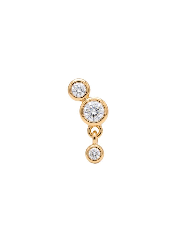 Piercing 925 Hydra Oro Derecho