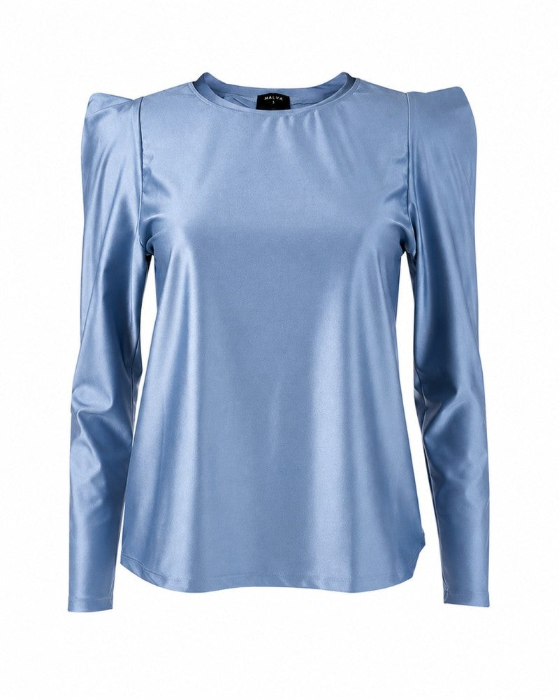 Polera Bowie Celeste