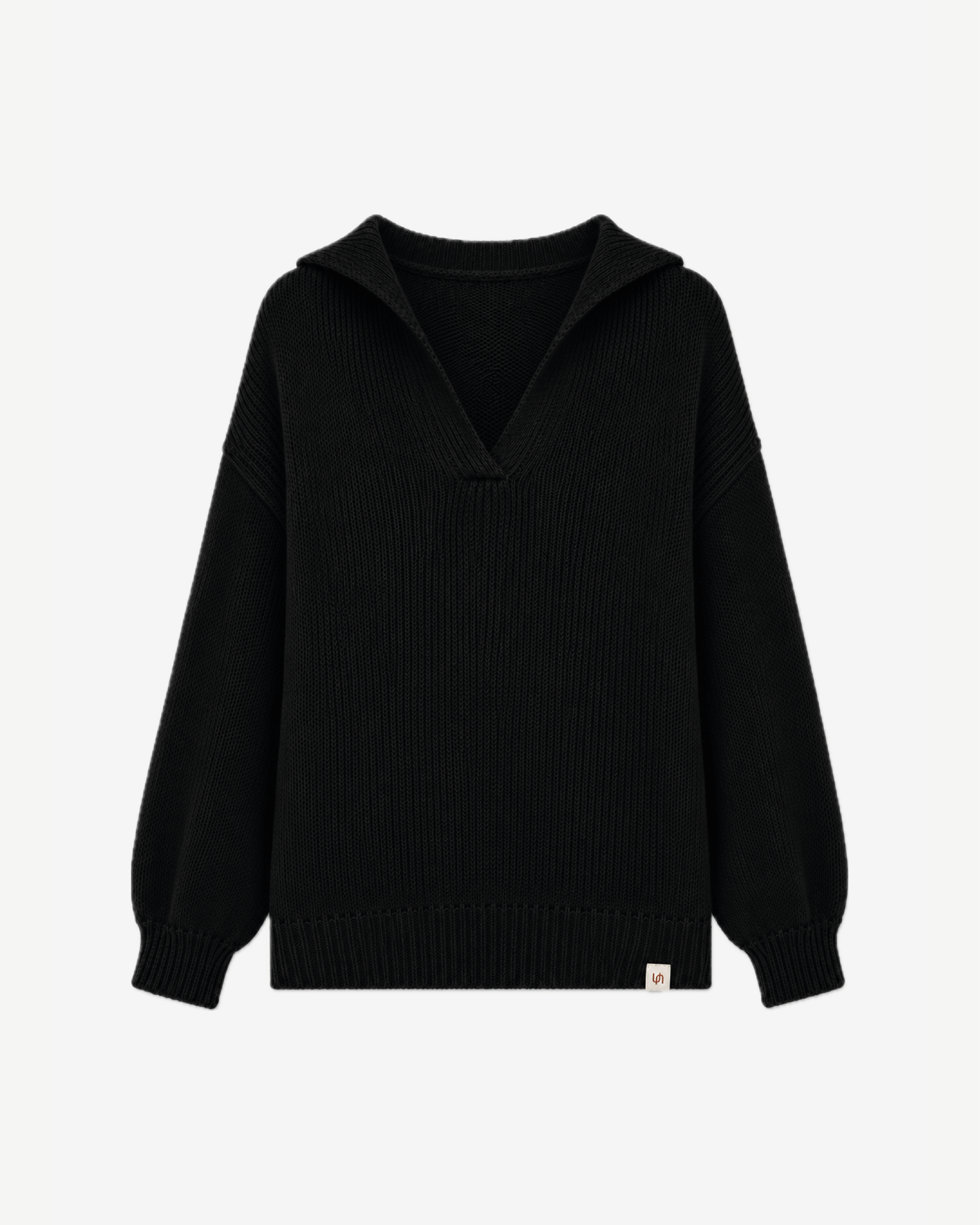 Sweater Cuello Bronte Negro