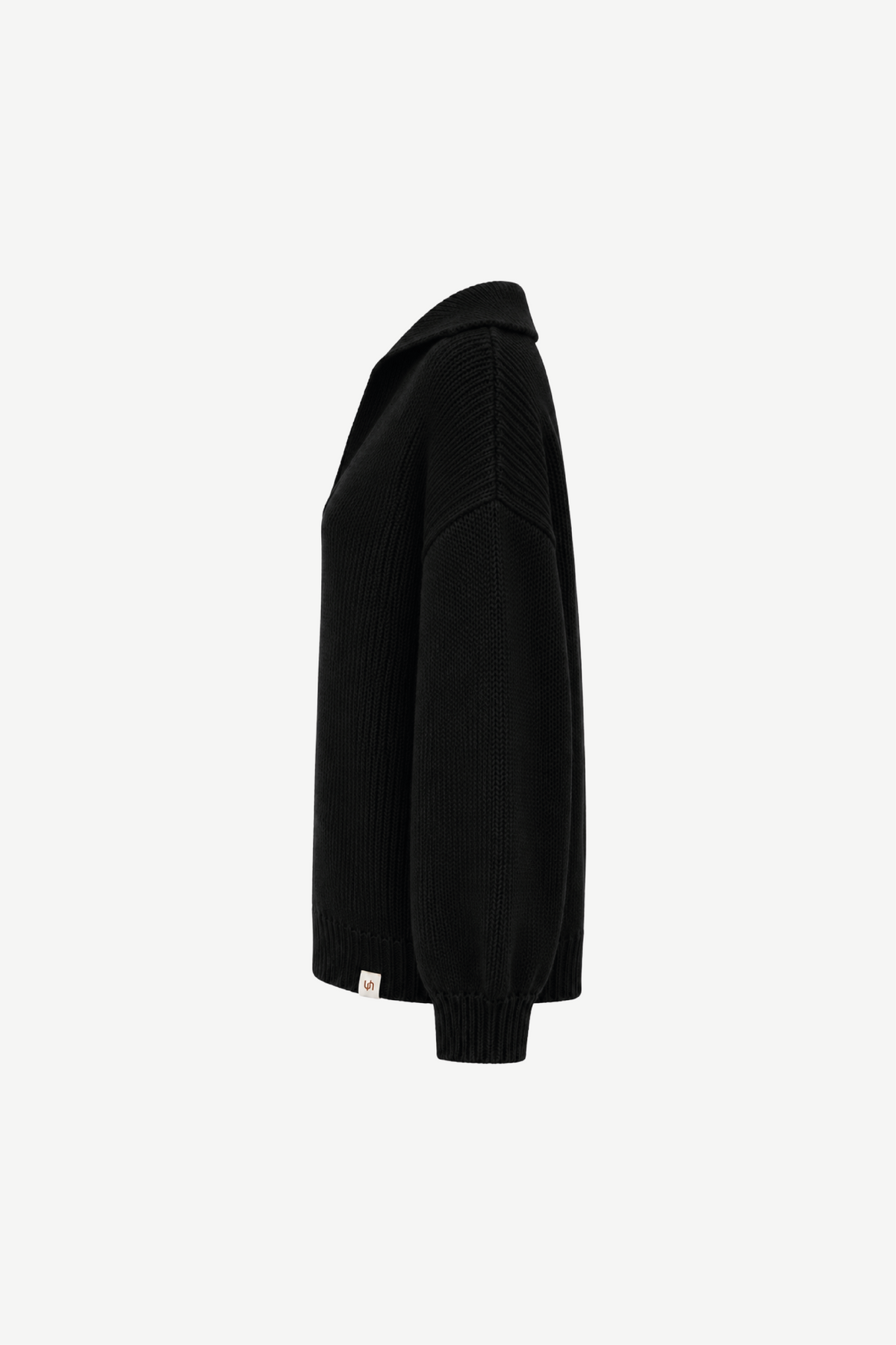Sweater Cuello Bronte Negro