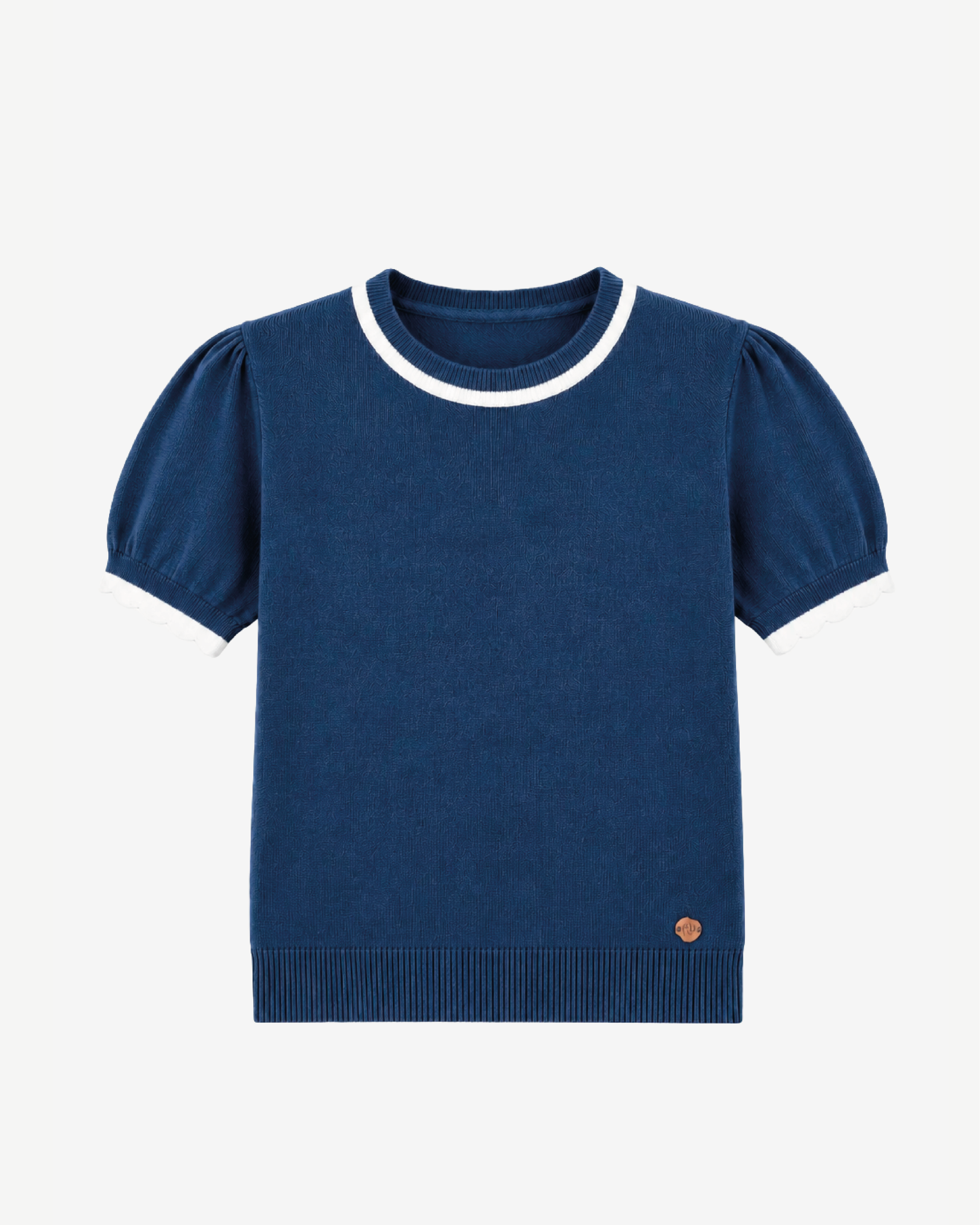 Polera Tejida Brera Azul