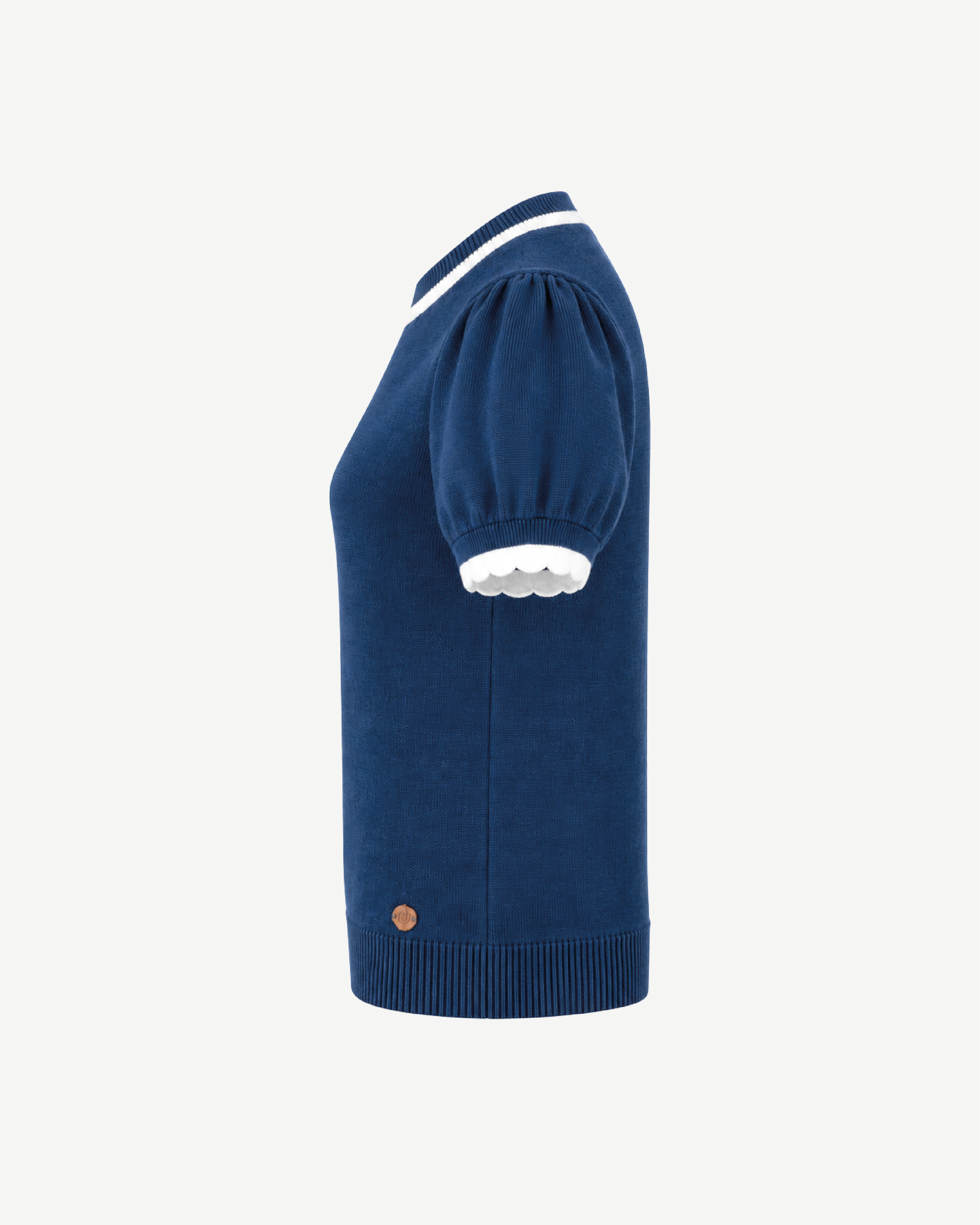 Polera Tejida Brera Azul
