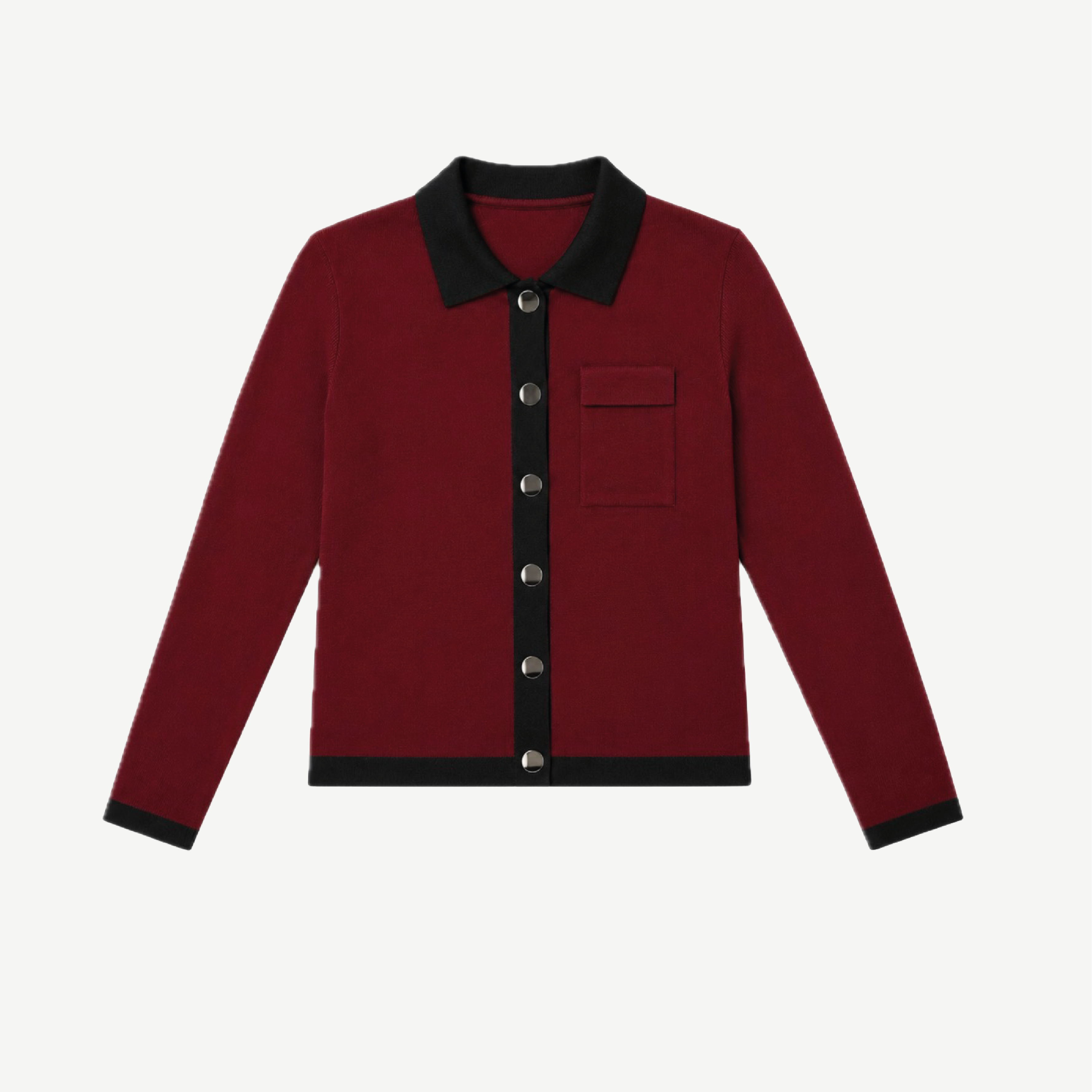 Chaqueta Stina Burdeo