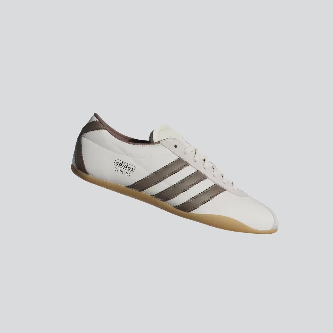 Zapatilla Tokyo Blanco Gold Metallic