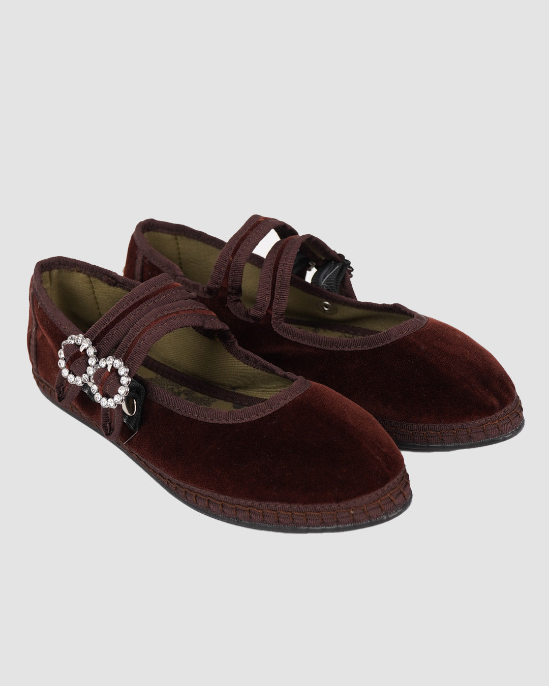 Zapatos Double Lace Brownie